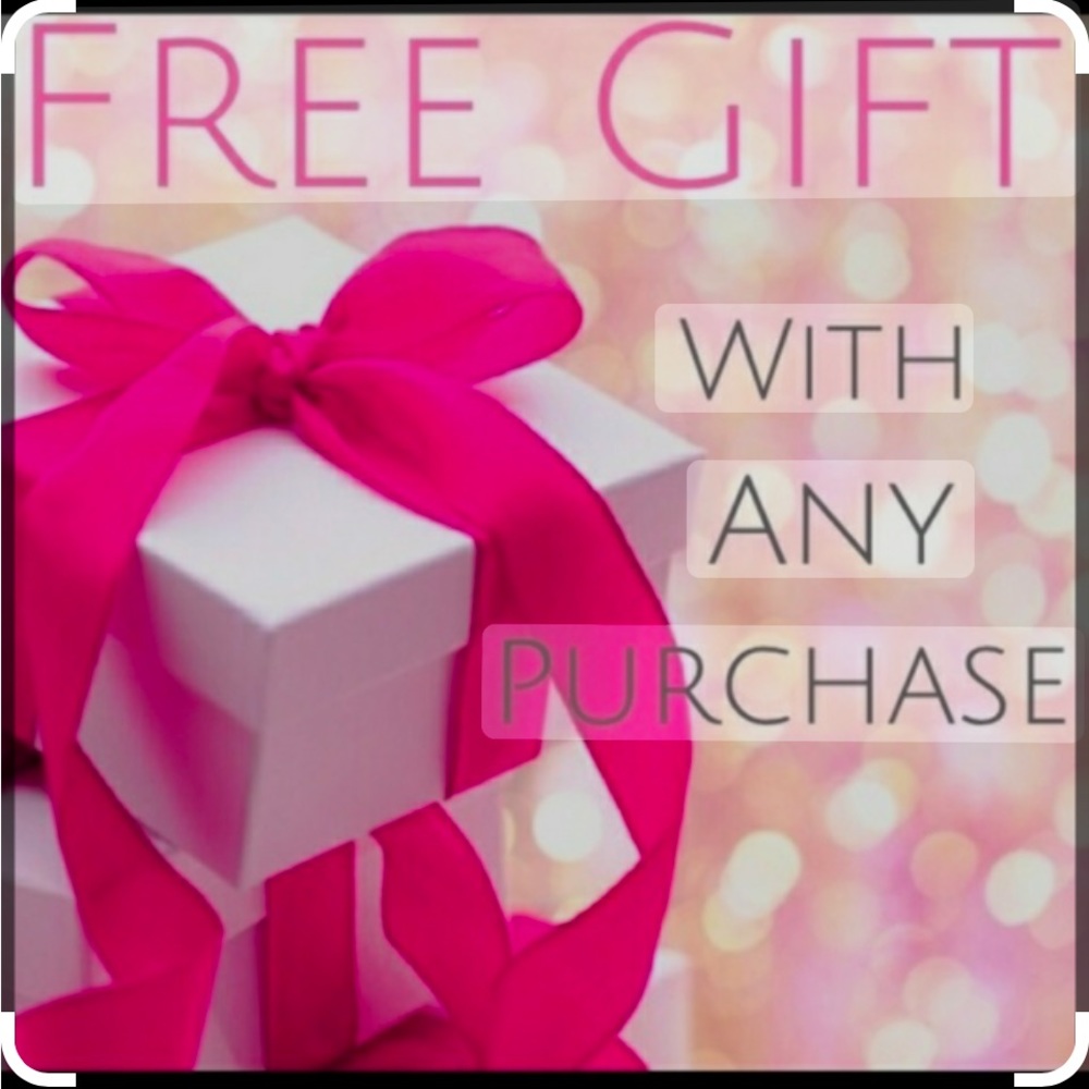 Free gift 🎁 with every purchase 🥰
